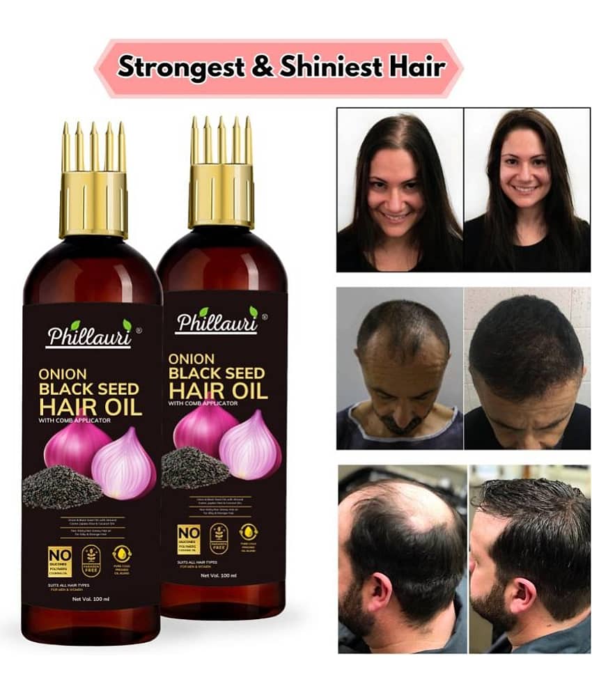 Phillauri - Hair Growth Onion Oil 200 ml ( Pack of 2 )