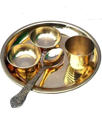 DvR ClicK - Pooja Thali Set 5 cm ( Pack of 1 )