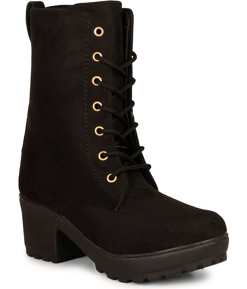 Ishransh - Brown Women's Mid Calf Length Boots