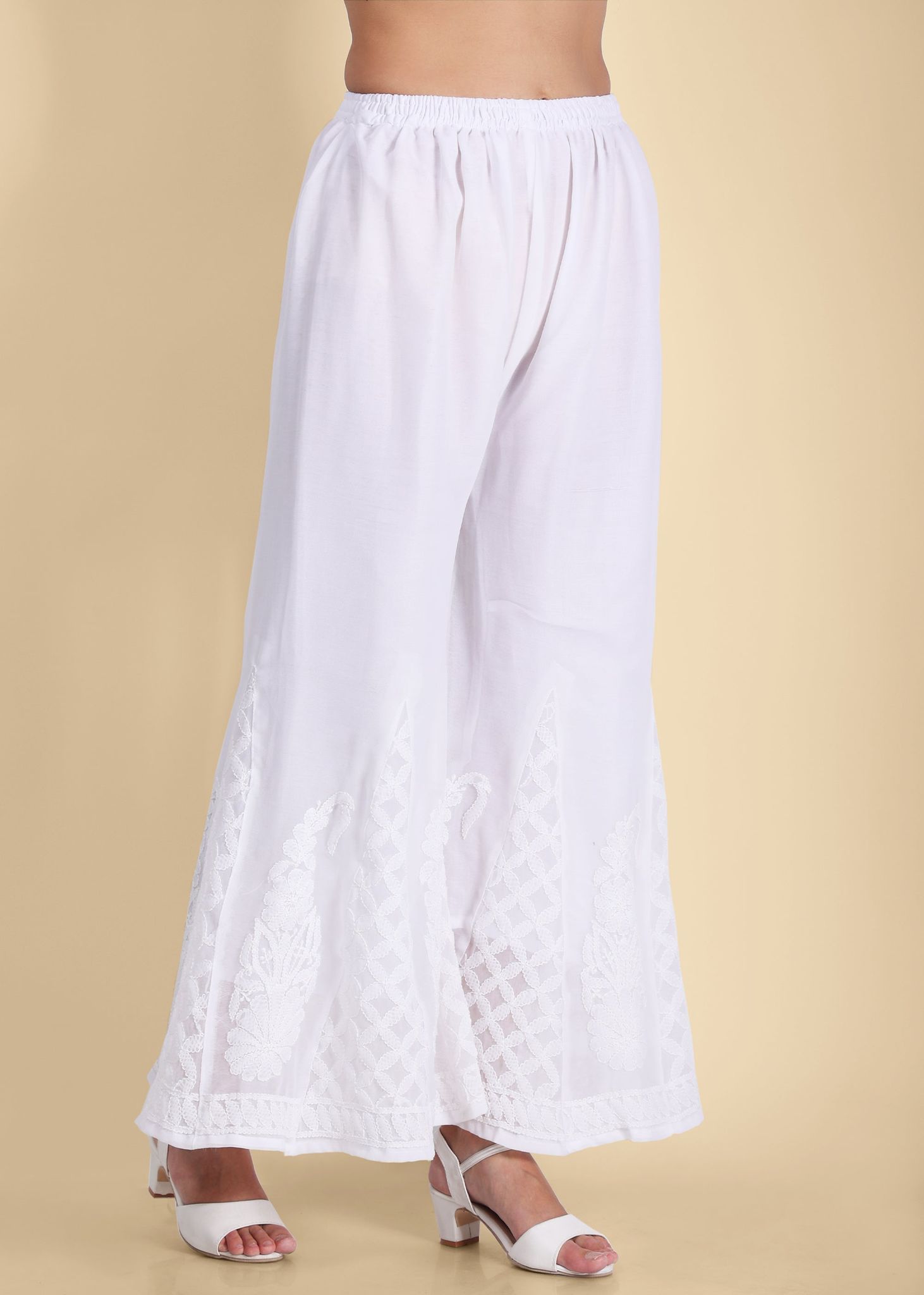 Saba Hand Embroidered Kalidar Plazo