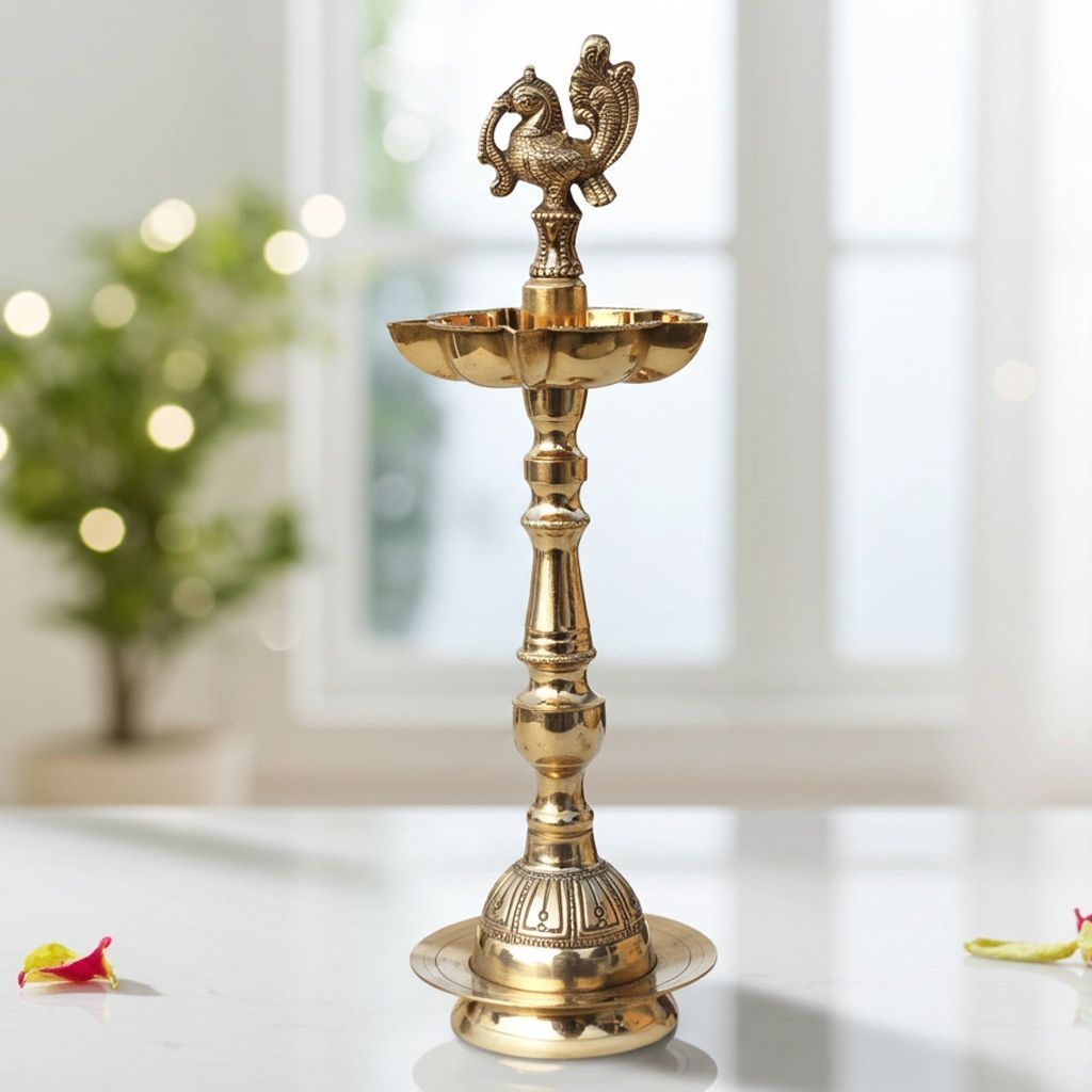 Brass Decorative Deepak Dana No. 10 (FMAS714 G)