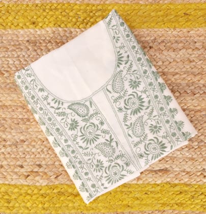 Chanderi Suit – Natural