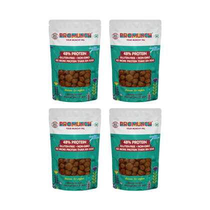 PROMUNCH Travel Combo Pack (Cheese & Onion) 30gm x 4