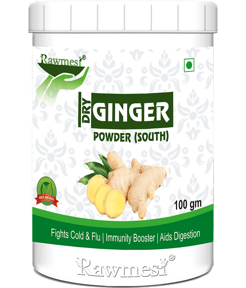 Rawmest Ginger For Skin, Hair & Healthy Heart Powder 100 Gm Pack of 1