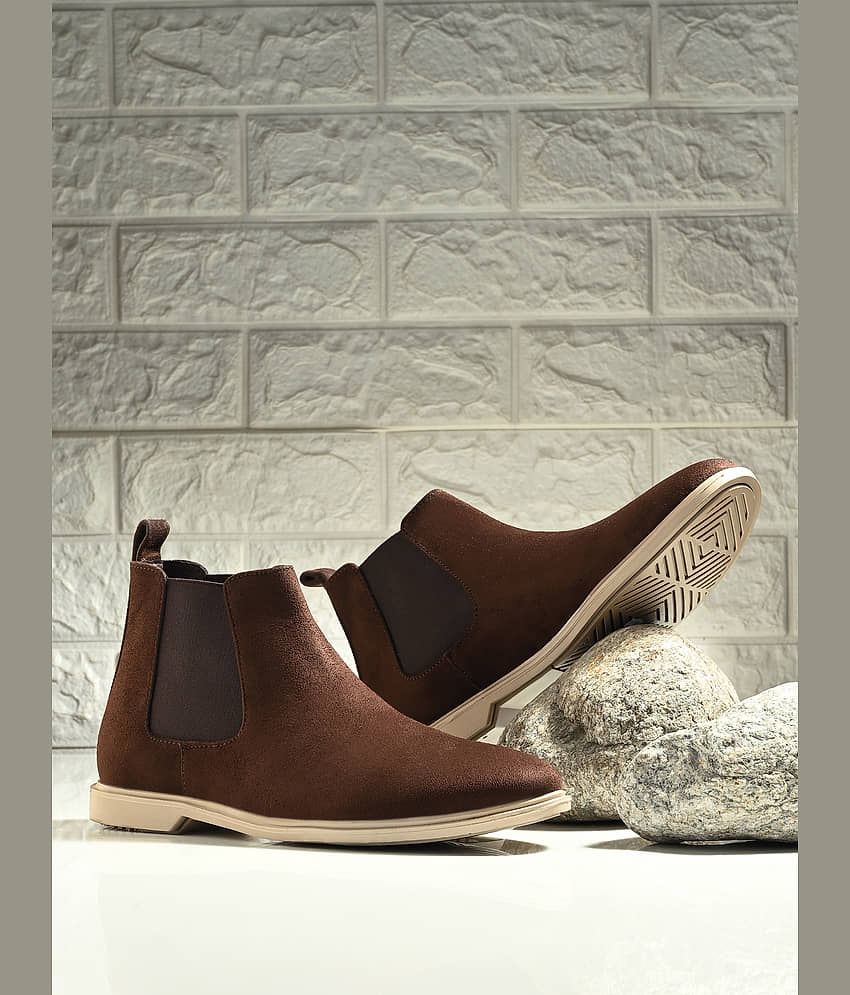 BIZZARO Brown Men's Chelsea Boots