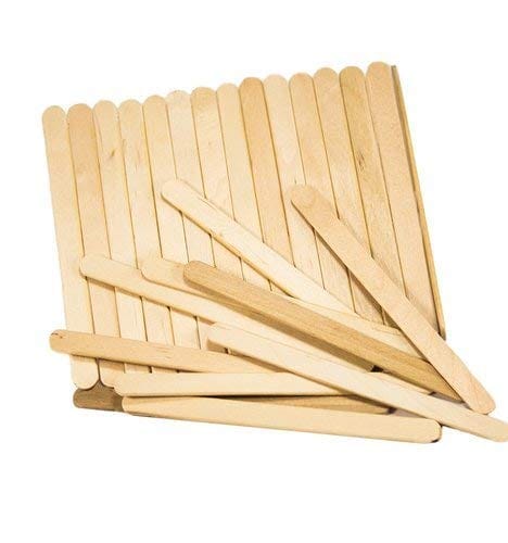Nawani 240 Pic Craft Sticks Ice Cream Sticks Natural Wood.