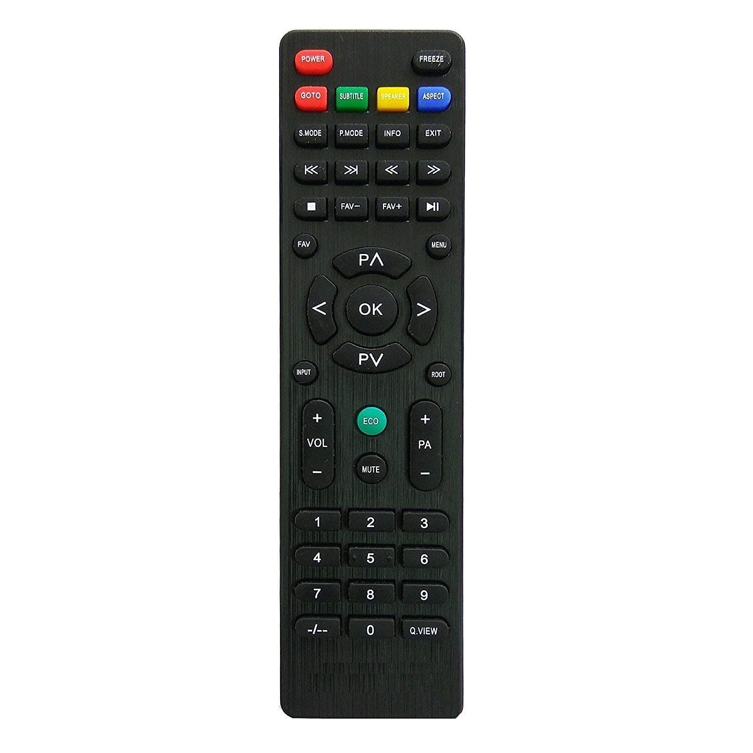 V3Deals Compatible Micromax Smart Led/LCD tv Remote Control Original | No Voice Command | Exactly Same Remote Will Work Only- Please Match The Image with Your Old Product (Micromax 03)