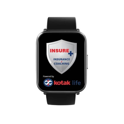 GOQii Insure+ 5 lakhs Health Insurance with Smart Vital Ultra and 3 Months Personal Coaching