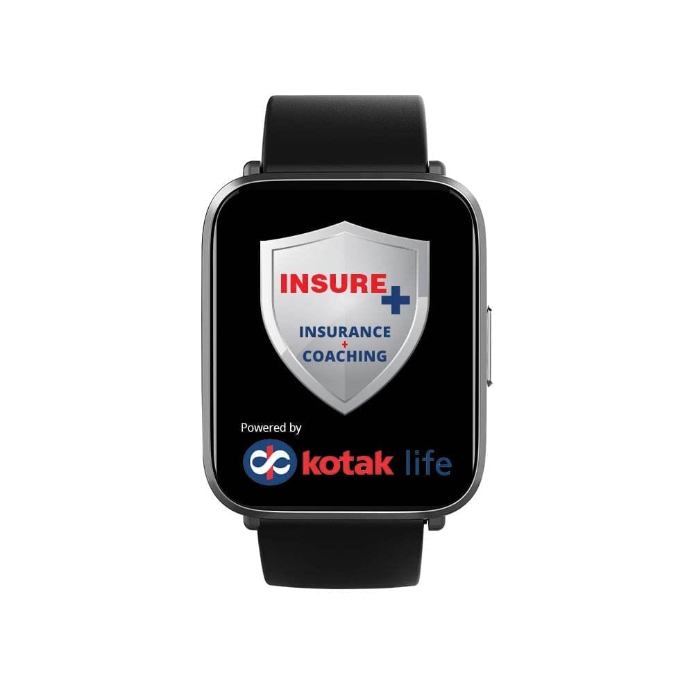 GOQii Insure+ 5 lakhs Health Insurance with Smart Vital Ultra and 3 Months Personal Coaching