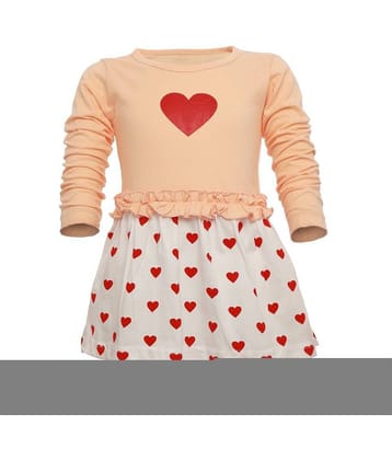 CATCUB Cotton For Girls ( Pack of 1 , Peach )