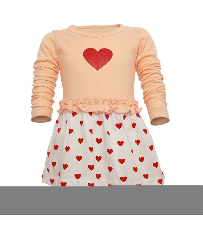 CATCUB Cotton For Girls ( Pack of 1 , Peach )