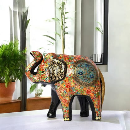 Handcrafted Papier Mache Elephant Handcrafted Papier Mache Elephant
