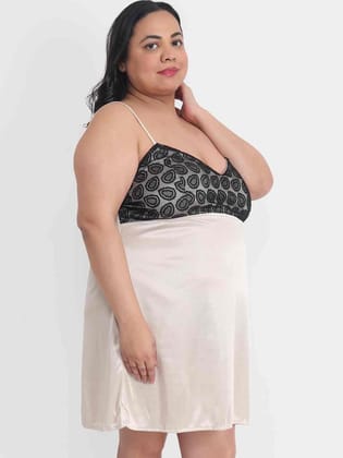 Plus Size Babydoll Bikini Dress for Honeymoon BB40Ac