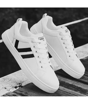Aadi - White Boy's Sneakers ( 1 Pair )