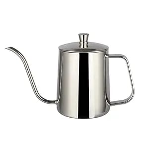 The Bean Co Roasters Gooseneck Kettle | 600 ML | Stainless Steel Body | Pour Over Coffee Maker