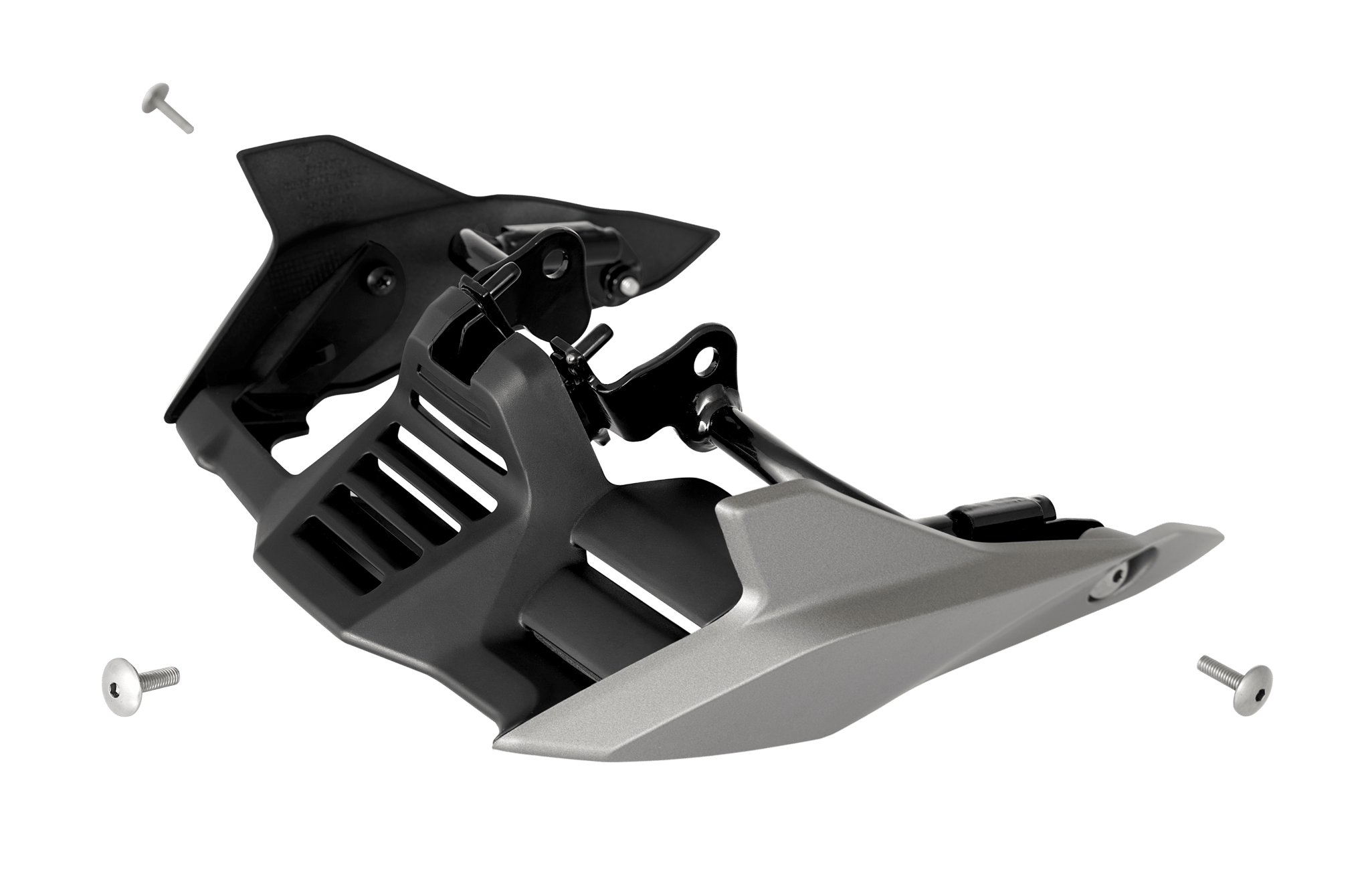 Hero Genuine Belly Pan Assy Kit for Glamour X in Magnetic Silver for Glamour X 125 | Sporty Styling | Engine Protection | OEM Fit | Durable Finish | Easy Installation