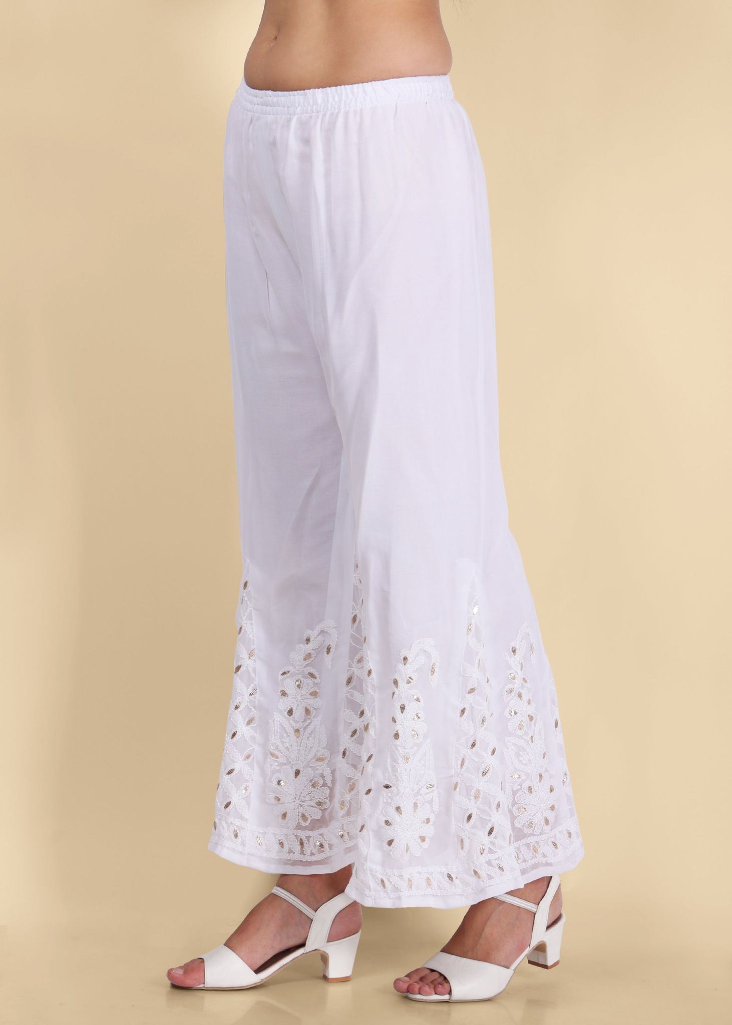 Nasreen Gota patti kalidar Sharara Plazo