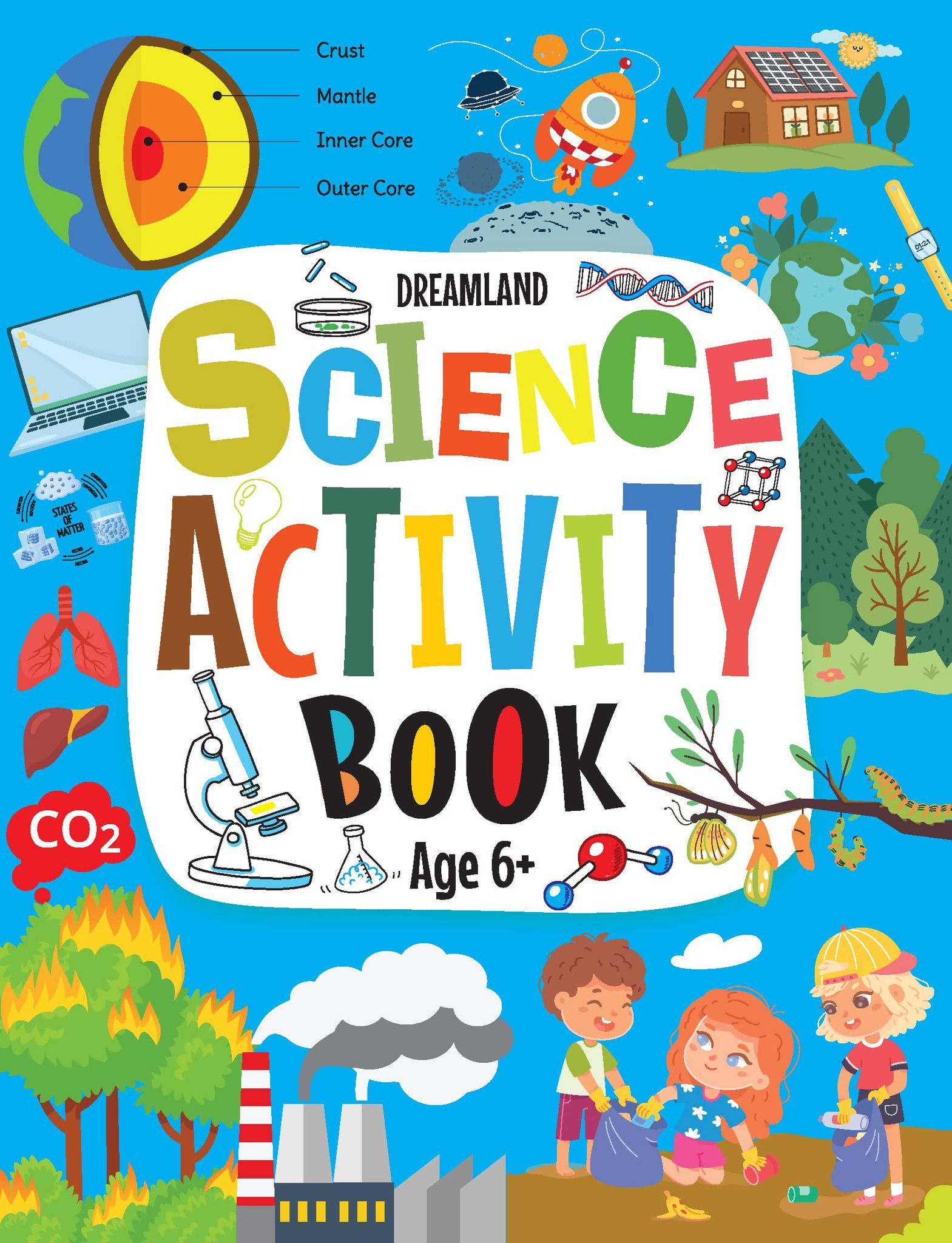 Science Activity Book Age 6+ [Paperback] Dreamland Publications