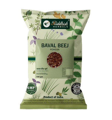 Riddhish Herbals Baval Beej Powder(100 gm Each) - combo pack (3)