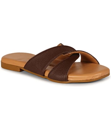 Commander Shoes Brown Women's Flats