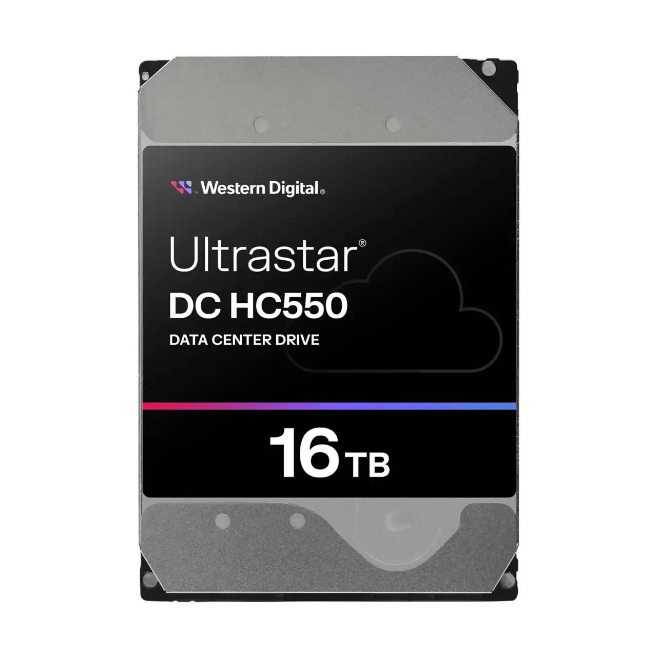 WESTERN DIGITAL 16TB Ultrastar DC HC550 SATA 6Gb/s 512e ISE WUH721816ALE6L0