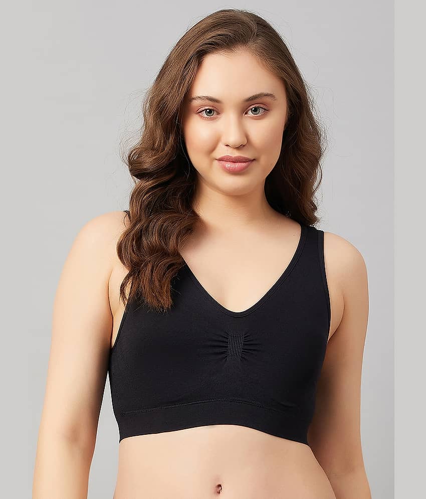 C9 Airwear Nylon Removable Padding Women's Everyday Bra ( Black )