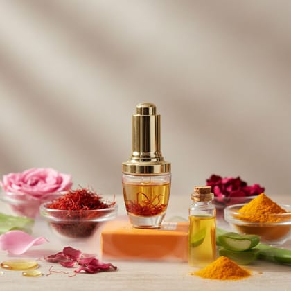 Saffron Face Oil for Radiant Glow