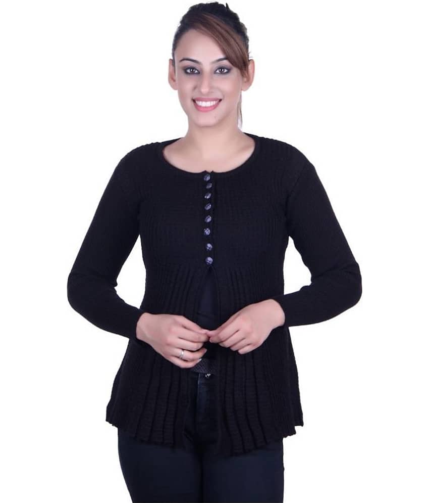 Ogarti Acrylic Shrugs - Black