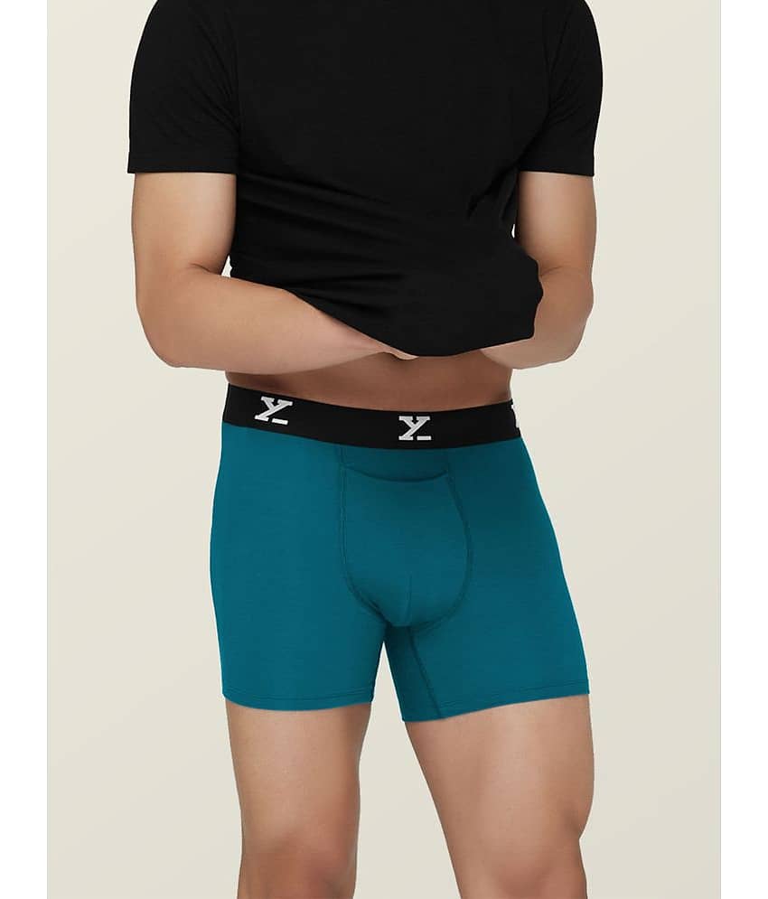 XYXX Pack of 1 Modal Trunks For Men's ( Green )