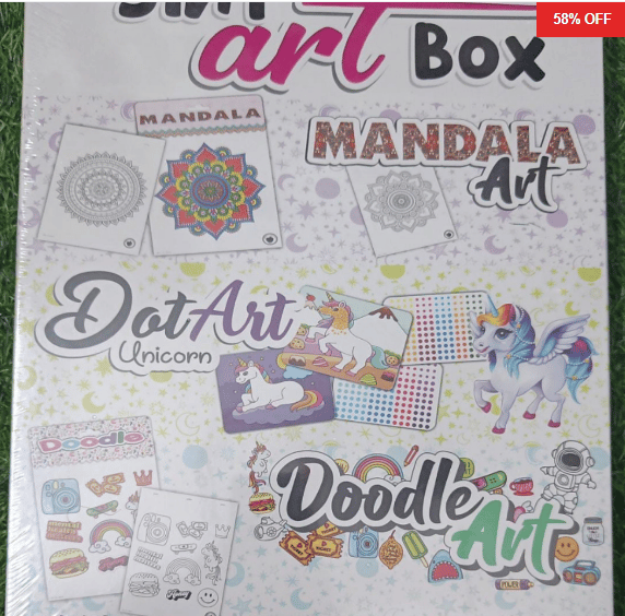 Esmi- *3 in 1 Mandala/ Doodle/Dot Art Box Kit*