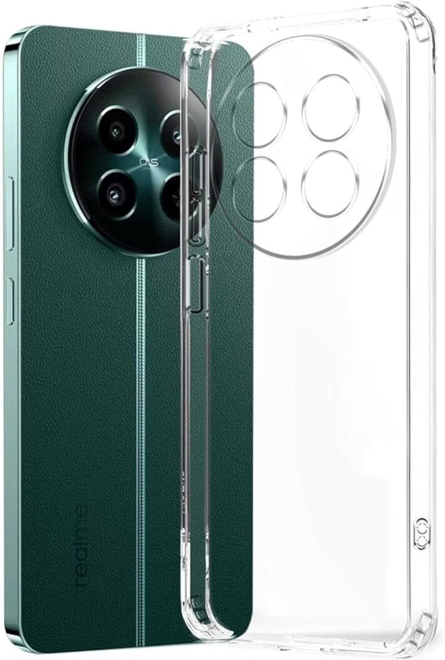 PLUGTECH TPU Ultra Hybrid Clear Camera Protection Back Cover Case for Realme Narzo 70x 5G,N65/Realme 12 5G,Realme 13 5G,Realme C65