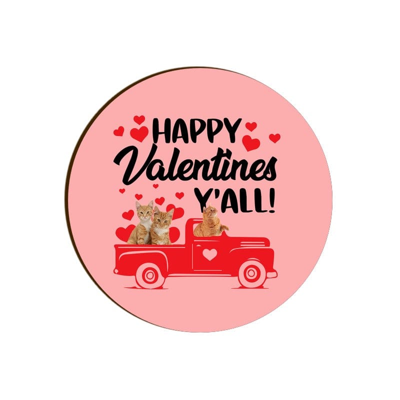 Valentine's Day Special Round Coaster