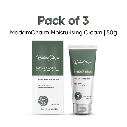 (Pack of 3) | MadamCharm Moisturising Cream | 50g (Pack of 3) | MadamCharm Moisturising Cream | 50g
