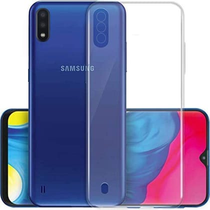 PLUGTECH TPU Ultra Hybrid Clear Camera Protection Back Cover Case for Samsung M01