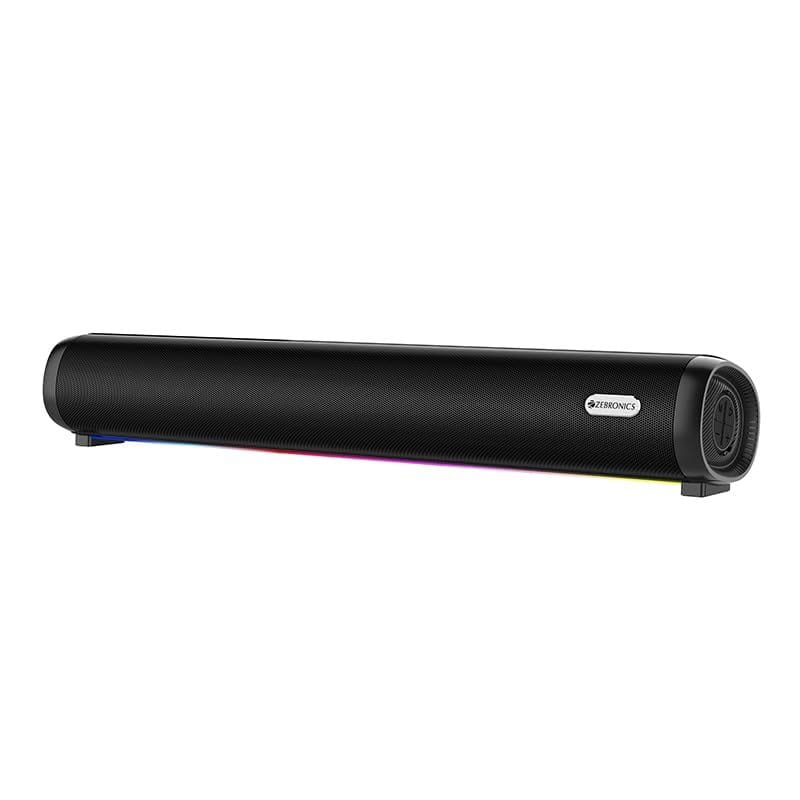 Zebronics Wireless Bluetooth Soundbar, 42 Watts, Upto 7h Playback Vita Bar 301 - Black