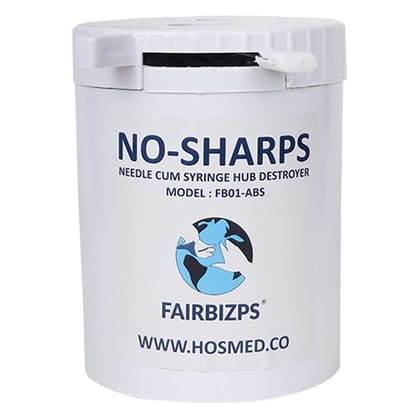 FAIRBIZPS Needle Hub Cutter Manual Needle Destroyer and Syringe Cutter with Stainless Steel Blade Manual Hub Cutter Machine (Pack of 4)