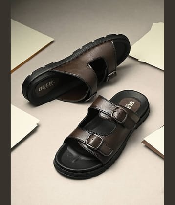 Bucik Brown Men's Daily Slipper