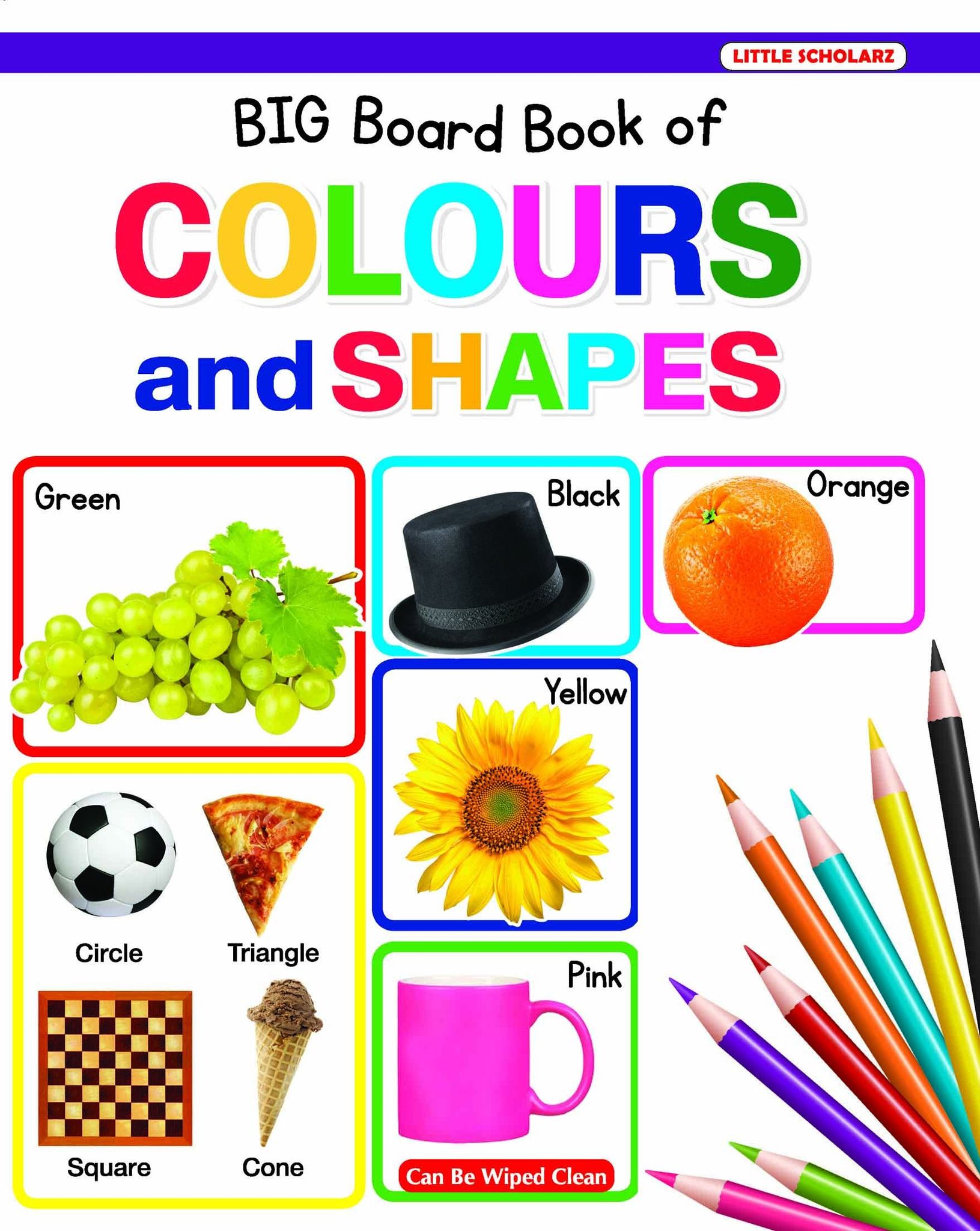 New Big Board Book of Colour & Shapes [Hardcover] [Jun 27, 2023] LS Editorial Team