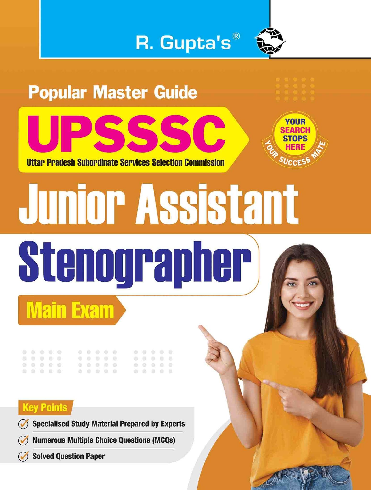 UPSSSC ' Junior Assistant & Stenographer Main Exam Guide [Paperback] [Jan 02, 2025] RPH Editorial Board