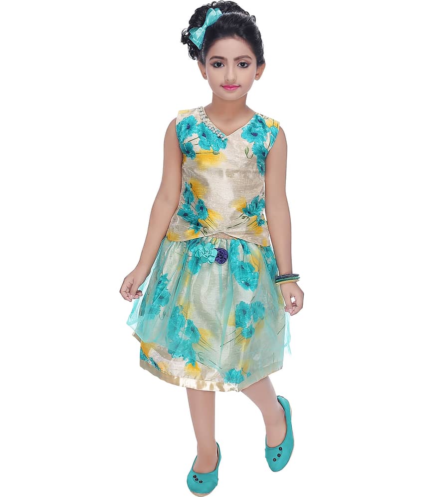 Zadmus Blended Tiered For Girls ( , Green )