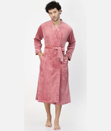 Klotthe Red Large Bathrobe ( Pack of 1 )