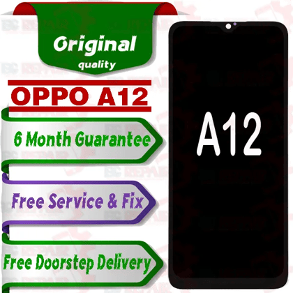 Oppo A11 Combo LCD with Touch Screen  Black