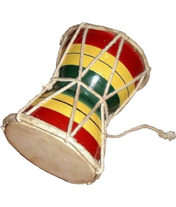 Original - Wood Damru 10 cm (Pack of 1)