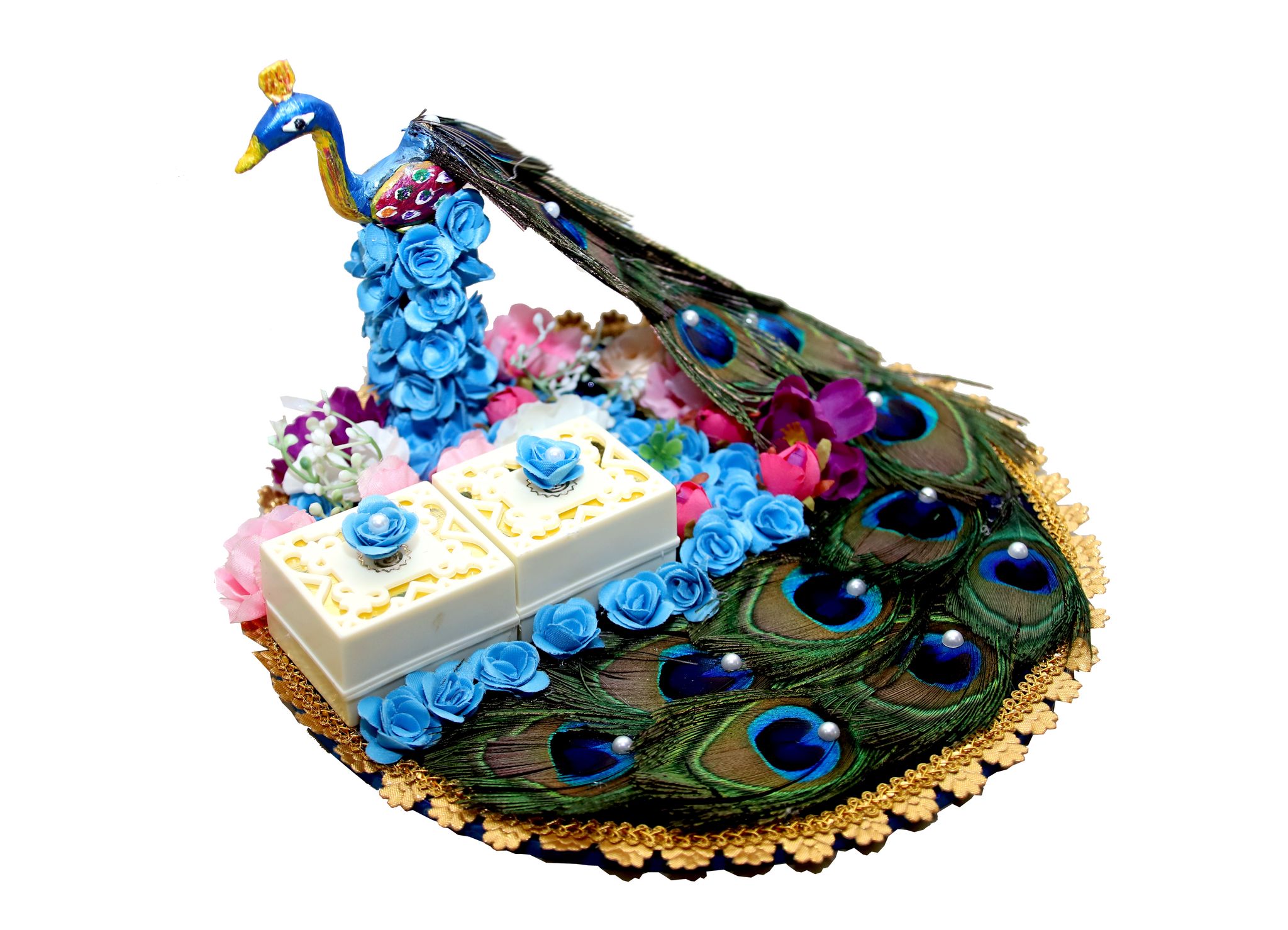 Peacock Ring Holder