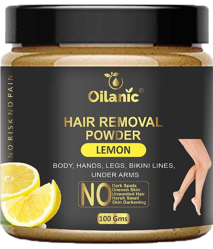 Oilanic Natural Hair Removal Powder for Men & Women 100 ( Pack of 1 )