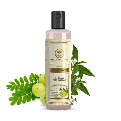 Khadi Natural Amla & Bhringraj Hair Conditioner - 210ml Khadi Natural Amla & Bhringraj Hair Conditioner - 210ml