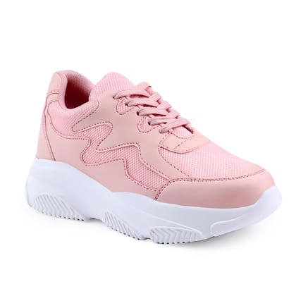 Latest Fancy Women’s Pink Casual Sneakers|Sports Shoes For Girls & Women