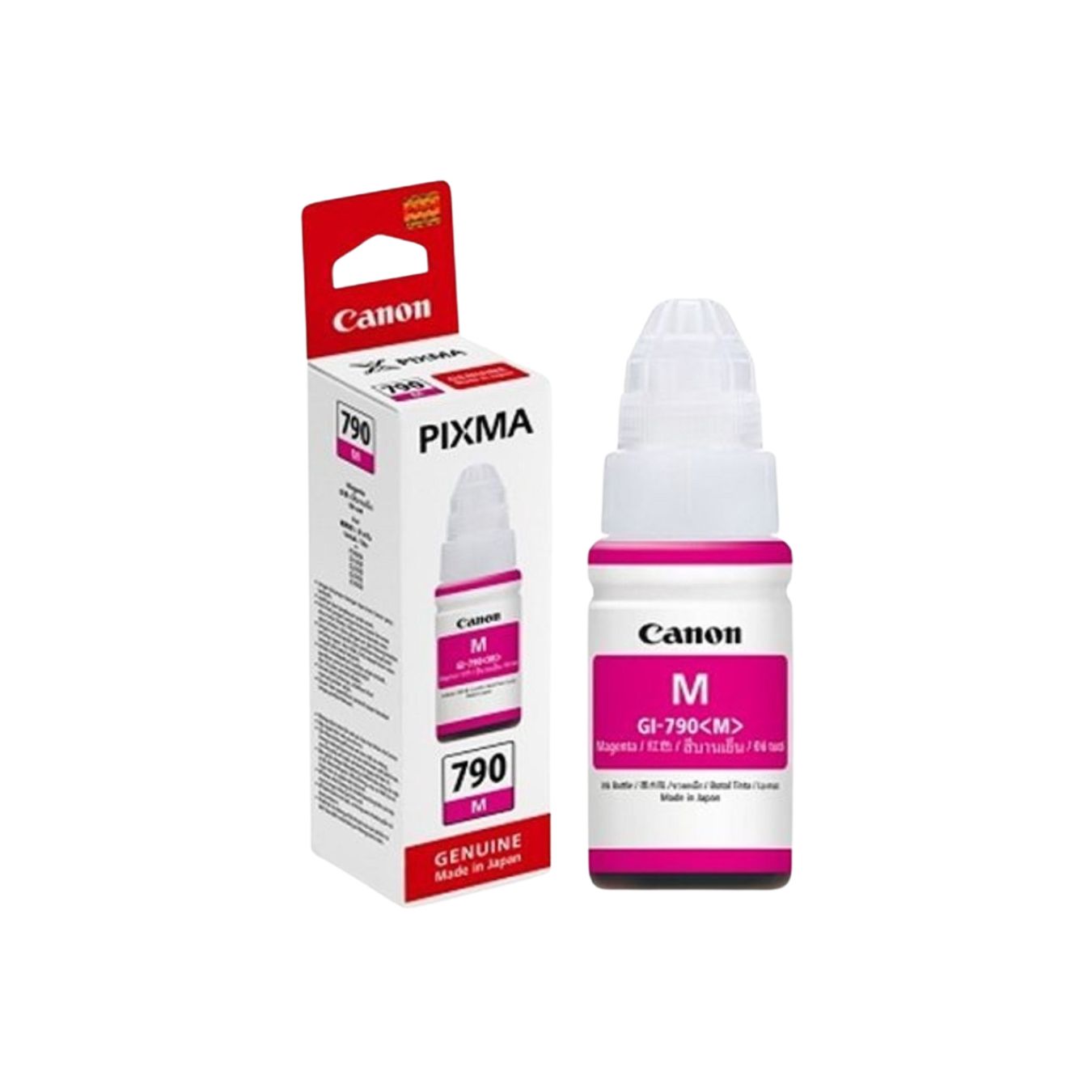 Canon Pixma GI 790 Magenta Genuine Ink Bottle, 70 ml