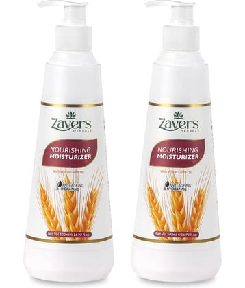 ZAVERS Fairness Lotion For All Skin Type 1000 ml ( Pack of 2 )