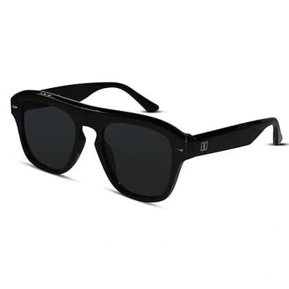 Candy |Black Rectangular Sunglasses For Men & Women ELS3645-BLK